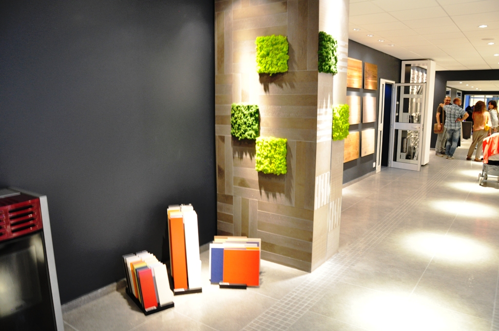 Showroom con illuminazione LED